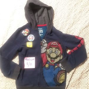 Super Mario Bros zip up jacket